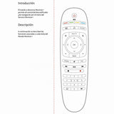 NEW Original For MOVISTAR TV Remote control T4HS1408/39RA URC17972-00R00 S-15-503 Fernbedienung