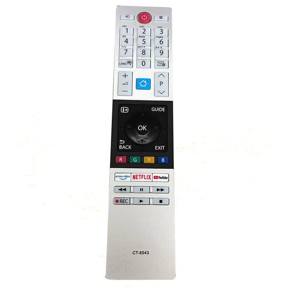 New CT-8543 Replaced Remote Control for Toshiba lcd TV 32W2863DG 32W2863DA 40L2863DG 43V5863DG