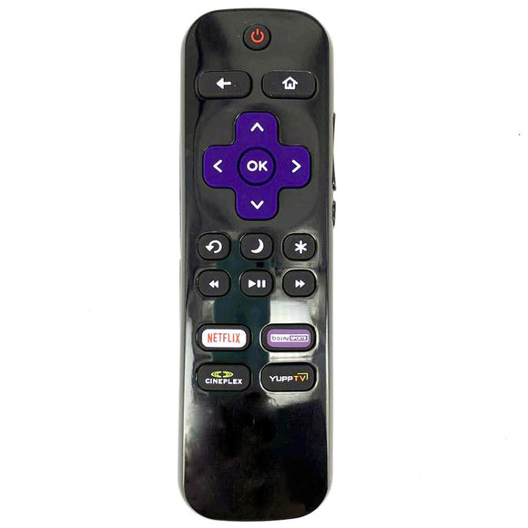 New Replacement LC-RCRCS-19 Remote Control For Sharp Roku TV With NETFLIX Bein Sports CINEPLEX YUPPTV Apps LC-32LB481U