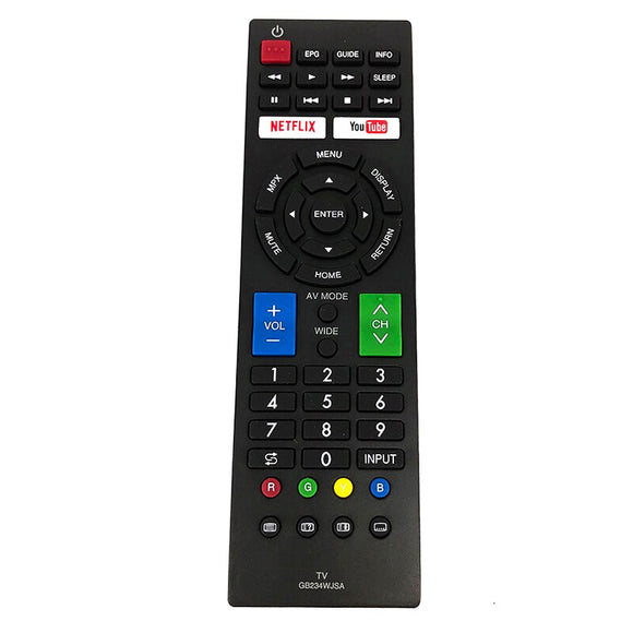 New GB234WJSA Replacement Remote Control For SHARP Smart TV With NETFLIX YouTube Apps LC-32M3H LC-40M3H LC-42D65H