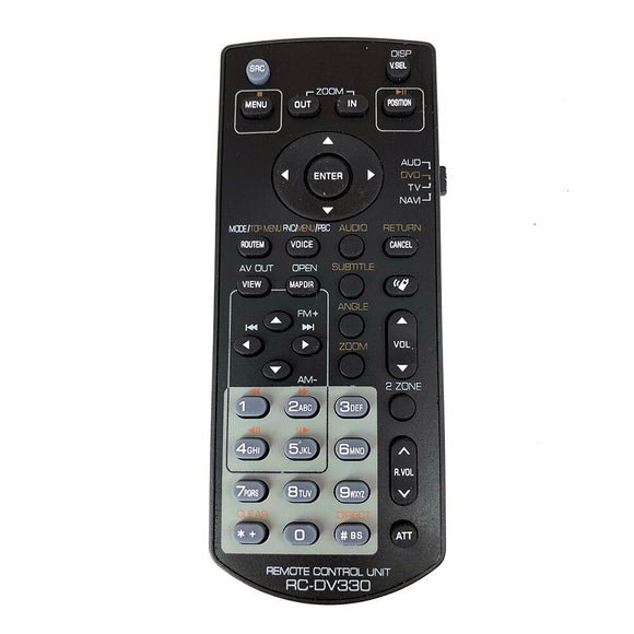 RC-DV330 Remote Control For KENWOOD CAR AUDIO/ VIDEO DVD PLAYER DNX7000EX DDX714 DNX7140 DDX7034BT Controle NEW