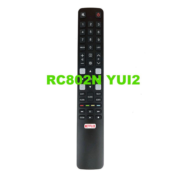 Original RC802N YUI2 For TCL Smart TV Remote Control 32S6000S 40S6000FS 43S6000FS U55P6006 U65P6006 U49P6006 U43P6006 U65S9906