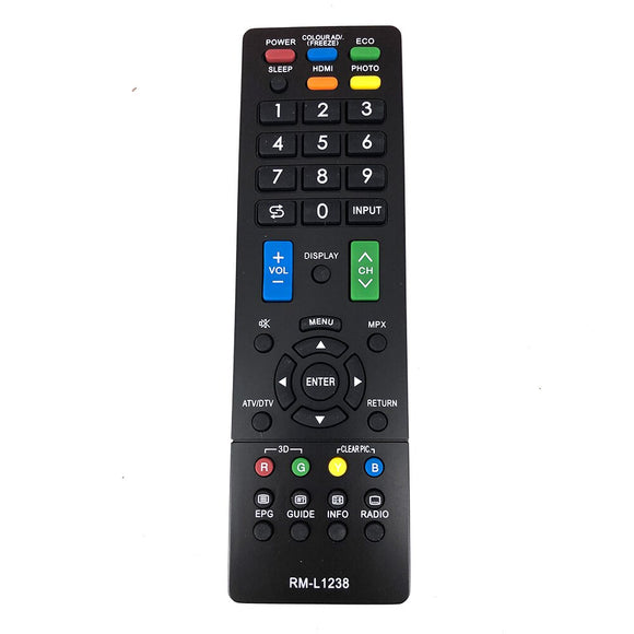 PPYY-Universal Remote Control for LCD LED TV HD Plasma RM-L1238 Replacement for SHAP