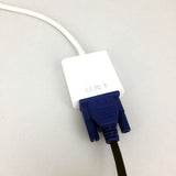 New Thunderbolt Mini DisplayPort Display Port DP To VGA Adapter Cable For Apple MacBook Air Pro Mac Mini PC Computer