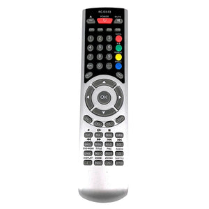 New Replacement for TECHNIKA TV/DVD COMBI AKAI Remote control RC-D3-03 Fernbedienung