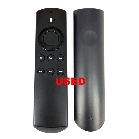 Uesd Original PE59CV DR49WK B For Amazon Alexa Voice Fire TV Stick Box Media Remote Control (Remote Control ONLY)