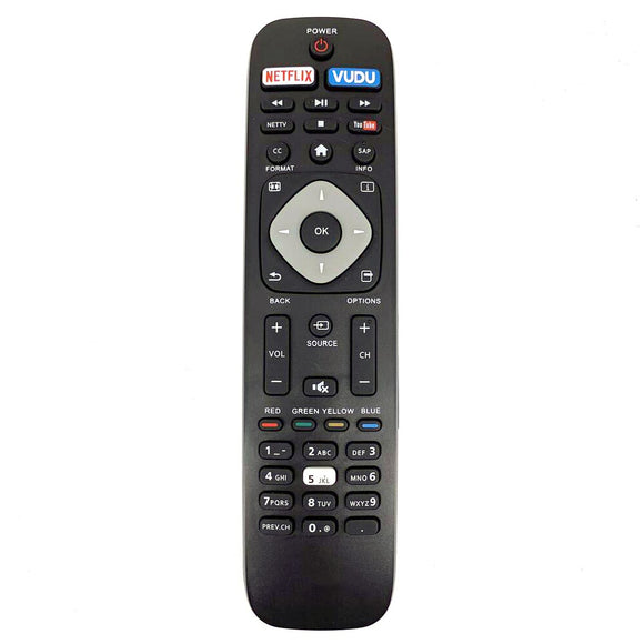 NH500UP Replace Remote fit for Philips TV 50PFL5601/F7 65PFL5602/F7 55PFL5602/F7 50PFL5602/F7 43PFL5602/F7 32PFL4902/F7 40PFL490