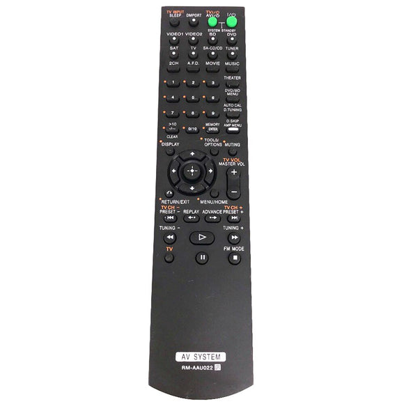 NEW RM-AAU022 Remote Control For Sony RM-AAU020 RM-AAU021 HOME THEATER AV System STR-KS2300 STR-DG520 HT-SF2300 SS2300