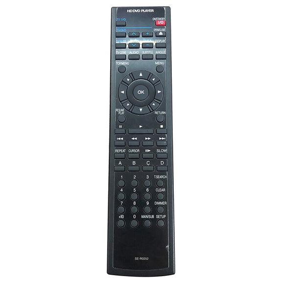 NEW Original SE-R0252 Remote Control for Toshiba HD DVD player HD-A2 A20 A35 HDA2KU Fernbedienung