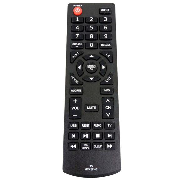 New Original  MC42FN01 Remote Control For SANYO LCD TV FW24E05F FW42D25T FW50C85T FW65D25T Fernbedienung