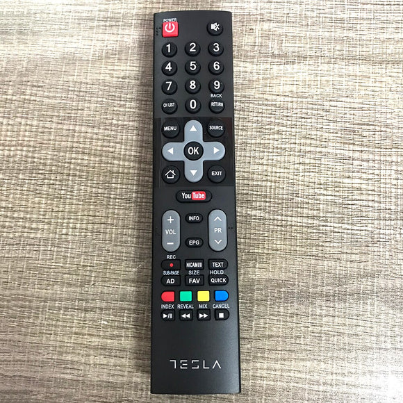 NEW Original for TESLA LCD TV Remote control with YouTube 539C-266702-W070 Fernbedienung