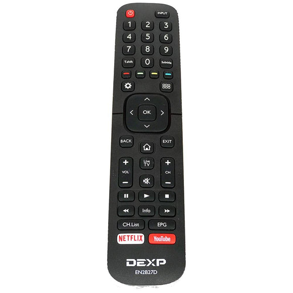 NEW Original EN2B27D for DEXP TV Remote control RC3394417/03 for H32C8000H H32D8100H with Netflix Youtube Fernbedienung