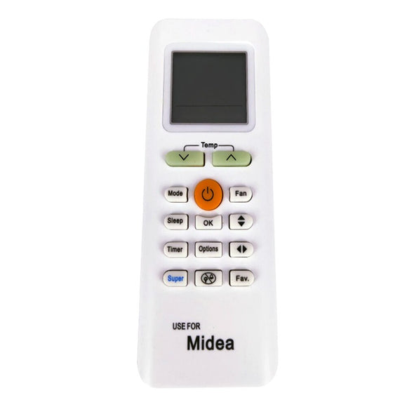 New RG70A/BGEF AC Remote Control Replacement for Midea Air Conditioner Remote Control for RG70E/BGEF RG70C/BGEF RG70E1/bgef