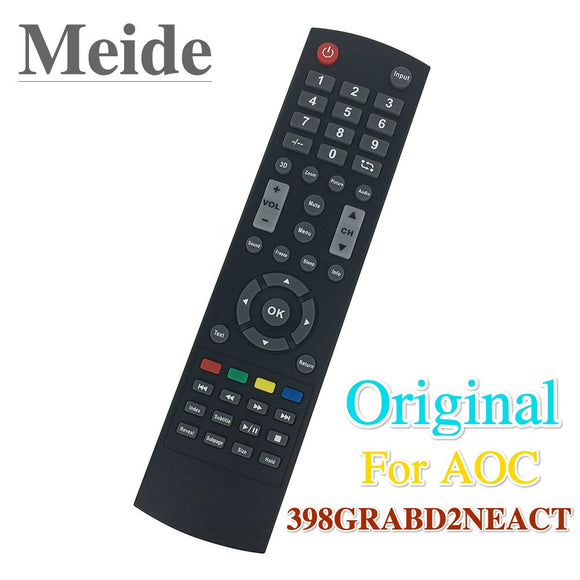 Genuine New Original Remote Control 398GRABD2NEACT For AOC  lcd tv led tv Controller Controle Remoto Free Shipping