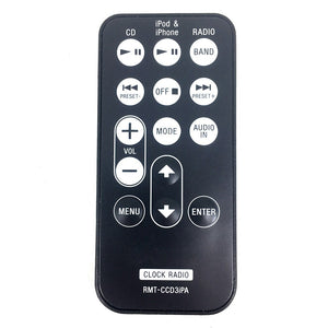 Genuine Original Remote Control RMT-CCD3iPA RMTCCD3iPA For Sony CD Radio Clock Radio iPod Controller telecomando