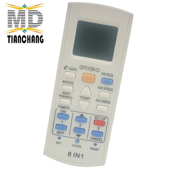 new For 8 IN 1 Portable Air Conditioner Remote Control Universal