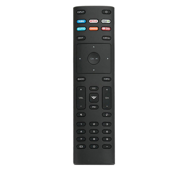 New Replace XRT136 Remote Control For Vizio TV D24F-F1 D43F-F1 D50F-F1 M50-E1 M55-E0 M65-E0 With App Shortcuts