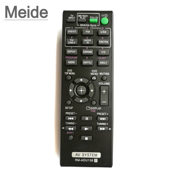 Replacement Remote Control RM-ADU007 For SONY HCD-HDX274 DAV-HDX277WC DAV-HDX589W DAV-HDX475 DVD Remote Controller