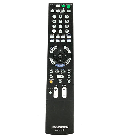 Used Original RM-YB001 Remote Control For Sony LCD TV DIGITAL Cable KDF-4E3000 KDF-50E3000 KDF-50A300