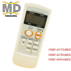 (3 pcs / lot)Air Conditione Remote Control Fit FOR CRMC-A775JBEZ r  CRMC-A750JBEZ CRMC-A663JBEZ Air conditioner parts