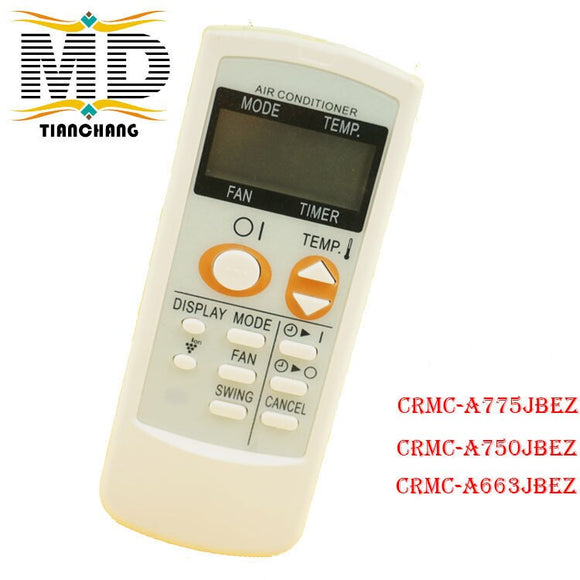 (3 pcs / lot)Air Conditione Remote Control Fit FOR CRMC-A775JBEZ r  CRMC-A750JBEZ CRMC-A663JBEZ Air conditioner parts