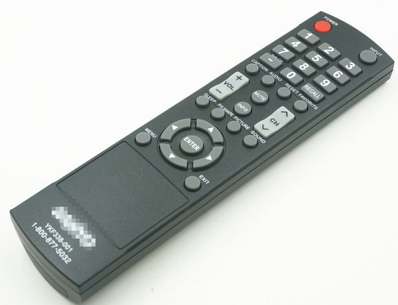 GENUINE BRAND SANYO YKF338-001 LED HDTV REMOTE CONTROL