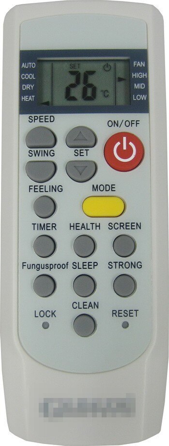 FREE SHIPPING Air Conditioner Remote Control for CARRIER  YKR-I001E