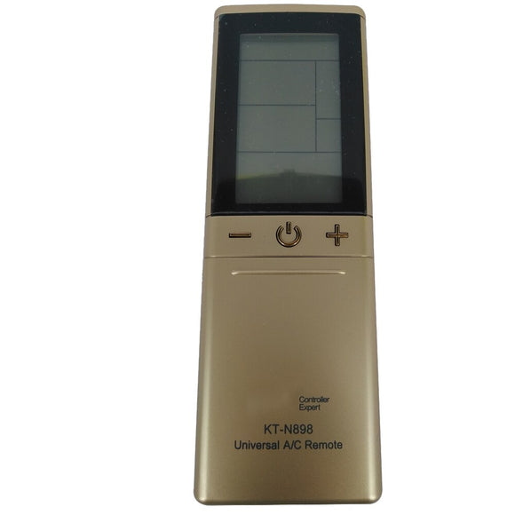 New AC Remote Control KT-N898 For Qunda Aux Gree Air Conditioner Remote Controller  2000 In 1 LCD Controller Expert