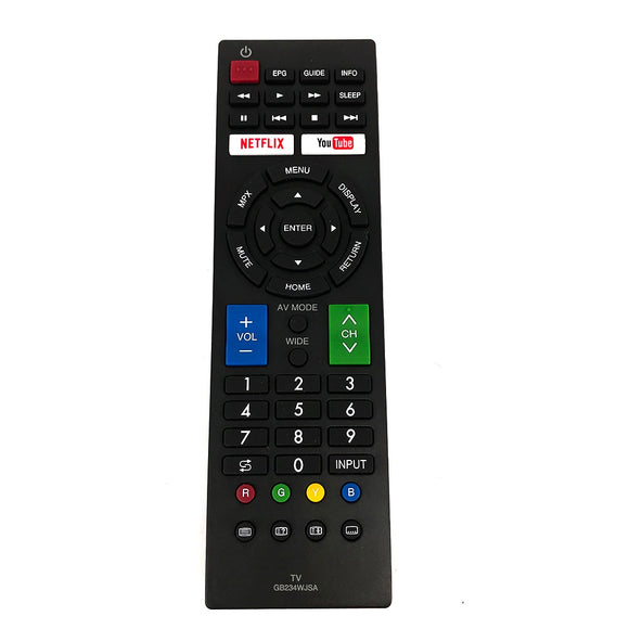 New GENUINE ORIGINAL GB234WJSA For SHARP LCD TV Remote Control with NETFLIX YouTube Fernbedienung