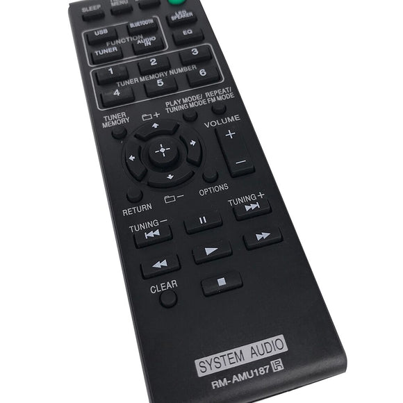 New Replacement for Sony Remote Control RM-AMU187 For PERSONAL AUDIO SYSTEM GTK-N1BT Fernbedienung