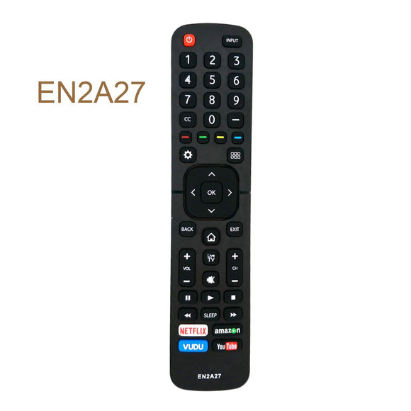 Remote Control EN2A27 For Hisense Smart TV with Netflix Amazon Vudu Youtube buttons