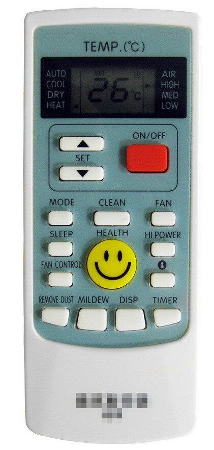 Seebest A19A2(FIT FOR AUX YKR-H/009) Single A/C remote Universal AC Remote Control