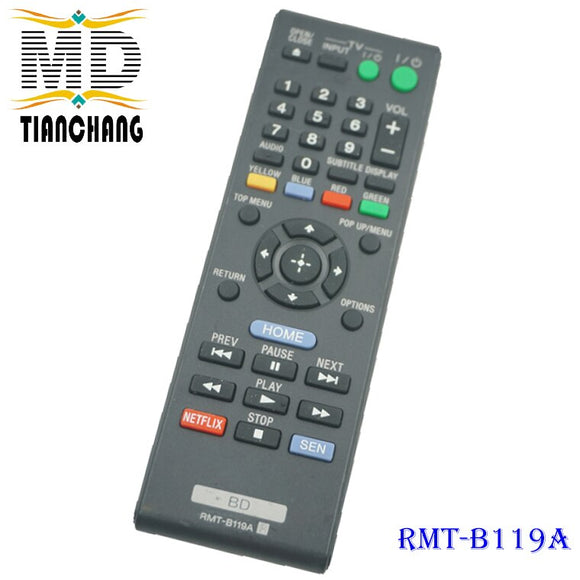 Used Original Remote Control RMT-B119A  Fit For Sony Blu-ray DVD BD Remote ControlBDP-BX59 BDP-S390 BDP-S590