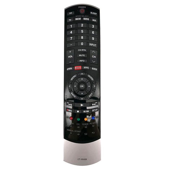 New Original remote control CT-90408 for TOSHIBA TV 42L6200U 47L6200U 47L7200U 55L6200U 55L7200U