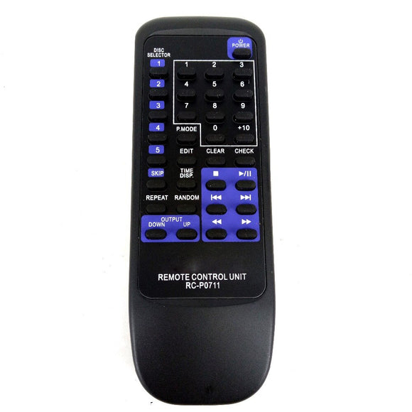 Replacement For KENWOOD Audio System Disc Remote Control RC-P0711 CD403 CD404 CD406 CD423U DPFR4030 DPFR6030 RCP0711 DPF7002
