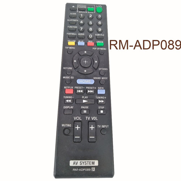 New Original Remote Control RM-ADP089 For Sony AV System Remote Control HBD-E2100 DBD-E3100 BDV-E4100