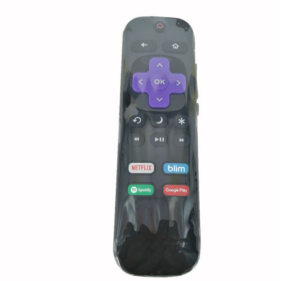 New Original Remote Control HU-RCRMX-18 HURCRMX18 For Hisense ROKU Smart LED TV With NETFLIX Spotify  and Google Play Buttons