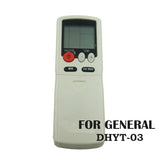 (4PCS/LOT)Free Shipping For GENERAL DHYT-03 Split And Portable Air Conditioner Remote Control