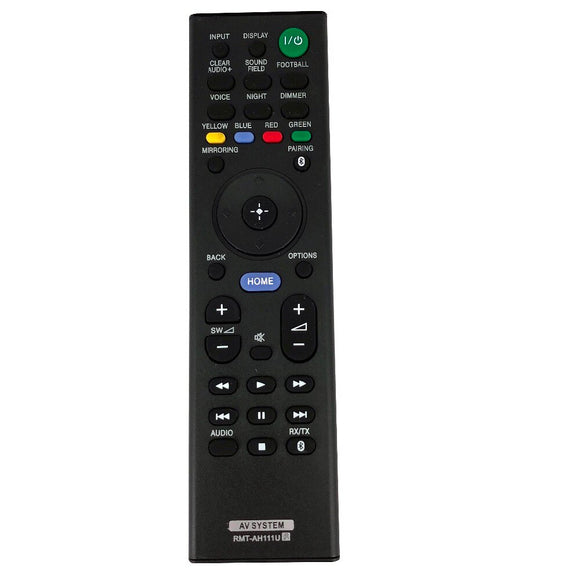 New Replacement for Sony Sound Bar Remote Control RMT-AH111U for HT-RT5 HT-ST9 SA-RT5 SA-ST9 Fernbedienung