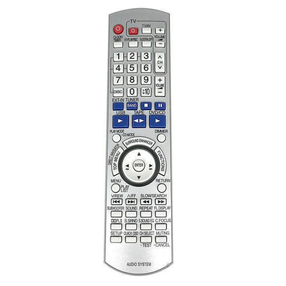 90% New Original Remote Control N2QAYB000168 For Panasonic Home Audio System