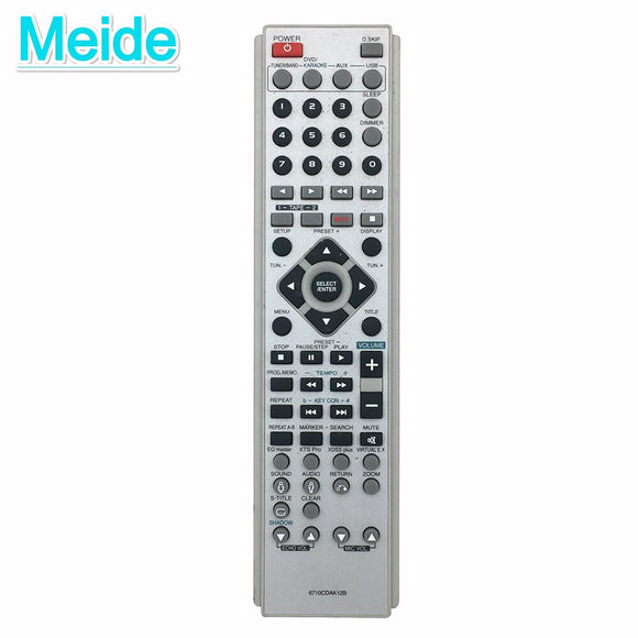 Used Genuine Original Remote Control 6710CDAK12B For LG DVD Audio Player USB AUX Controller Remoto telecomando