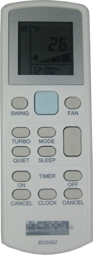 Original Factory ACSOIN ECGS02 Air Conditioner Remote Control