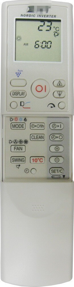 ORIGINAL FACTORY NORDIC INVERTER AIR CONDITIONER REMOTE CONTROL