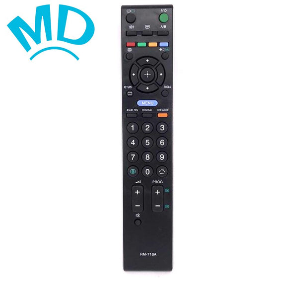 New Replacement Remote Control For Sony RM-716A  Bravia TV Smart LED HD RM-ED009 RM-716A RM-ED011 RM-ED012