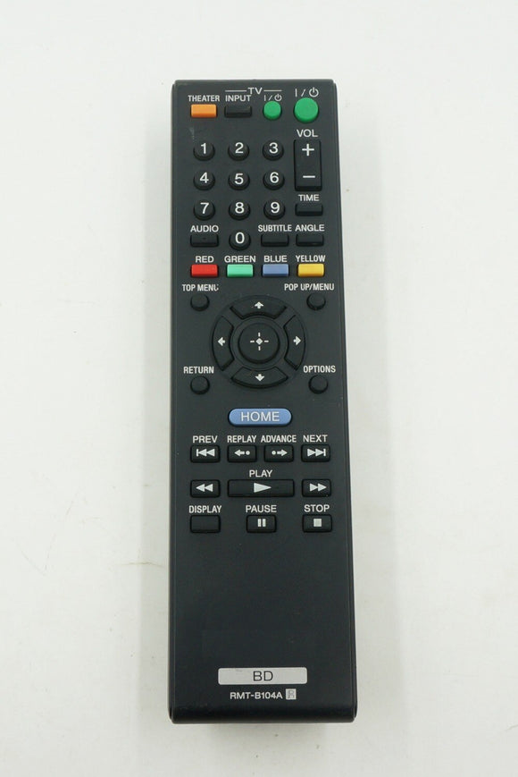 Remote Control For  RMT-B104P RMT-B104A RMT-B105A BD Blu-Ray DVD Disc Player - Free Shipping