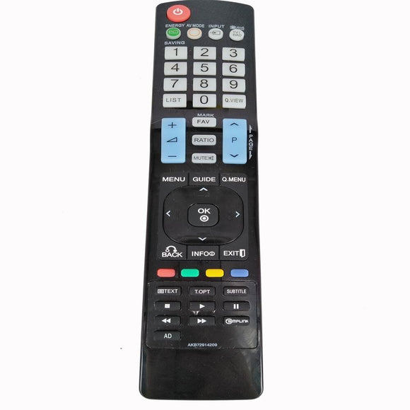 New Remote Control AKB72914209 433MHZ For LG LED LCD TV Replace AKB69680403, AKB72914209, MKJ42519618