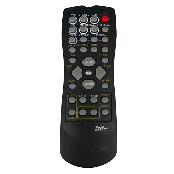 New RAV22 WG70720 Remote Control FOR Yamaha CD DVD RX-V350 RX-V357 RX-V359 HTR5830 Home Theater Wireless Remote Control