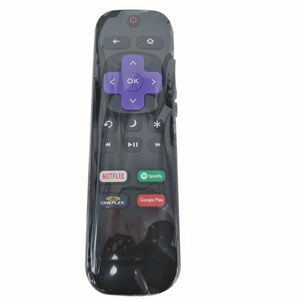 New Original Remote Control LC-RCRUDCA-18 LCRCRUDCA18 For Sharp ROKU Smart LED TV With NETFLIX Spotify  and Google Play Buttons