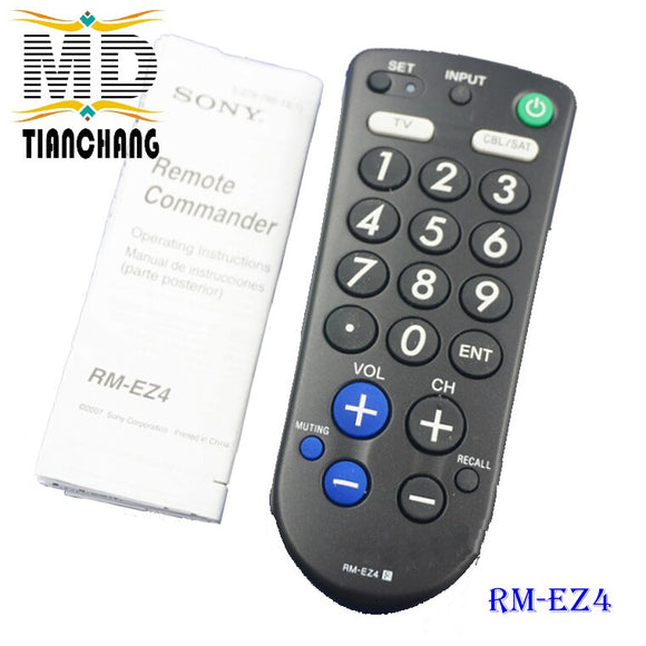 ( Used) Original REMOTE RM-EZ4 /BC2 TV Remote Controls Big Button Remote For Sony SBL/SAT RMEZ4