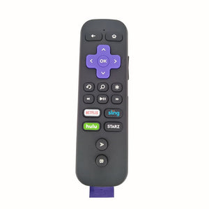 New Original Remote Control RC-GR4 For Roku Voice Game Ultra TC2-RCB12 RCGR4 With STARZ NETFLIX HULU Buttons Headphone Jack